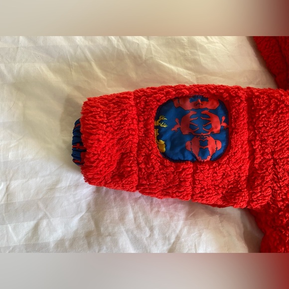 Patagonia Tribbles Reversible Jacket Coat Sherpa Fleece 3m Animal print - Picture 8 of 12